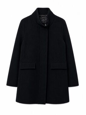 J.Crew Stadium Cloth,Women’s,Black,Long Sleeve,Coat. Bust-43 inches.